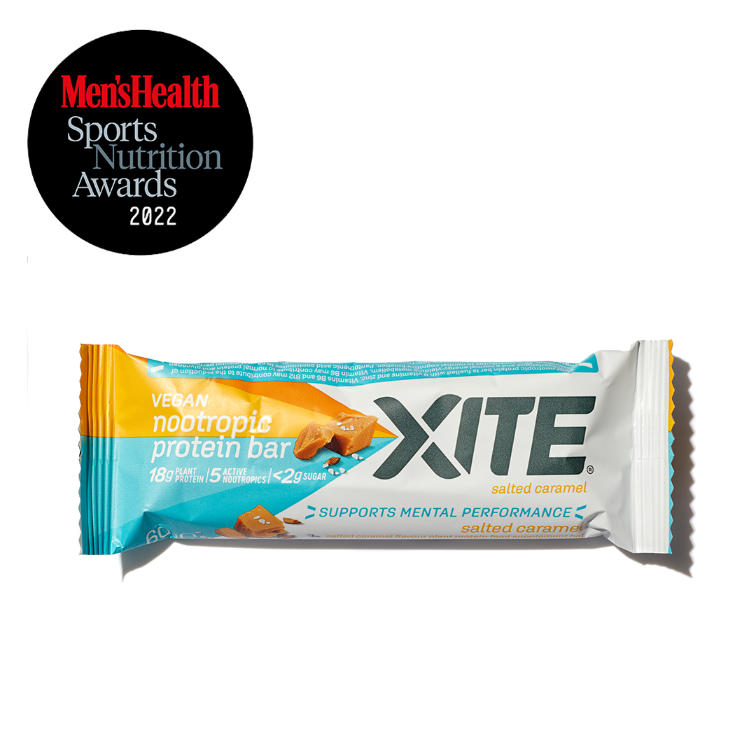 Xite Vegan Nootropic Salted Caramel Protein Bar Xite Vegan Nootropic Salted Caramel Protein Bar